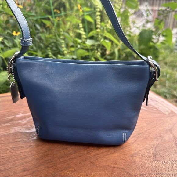 Coach Soho Mini Pochette Style No. 9234 – Blue Leather - Picture 2 of 11